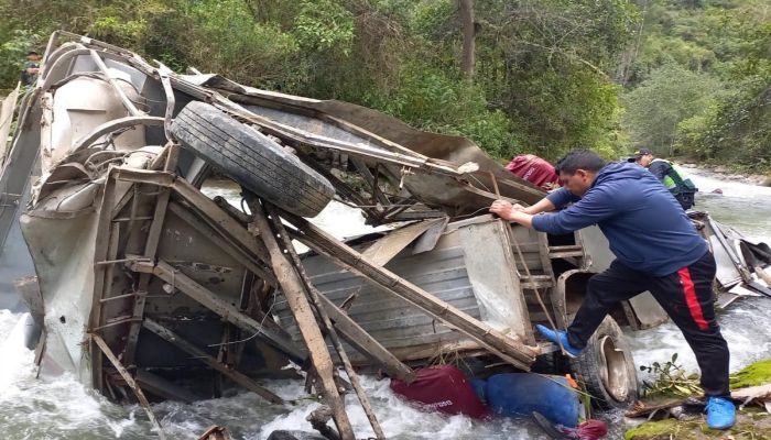 At Least 25 Dead In Peru After Bus Plunges Into Ravine
