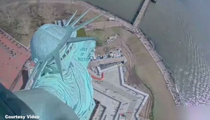 New York Earthquake: Statue Of Liberty Shaked