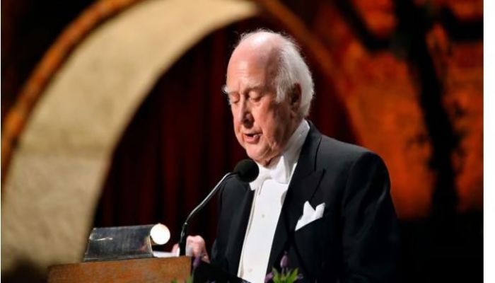 UK Nobel Prize-Winning Physicist Peter Higgs Dies. Photo: Collected 