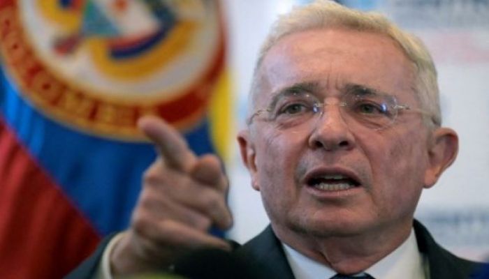 Colombian Former President Alvaro Uribe. Photo: AFP 