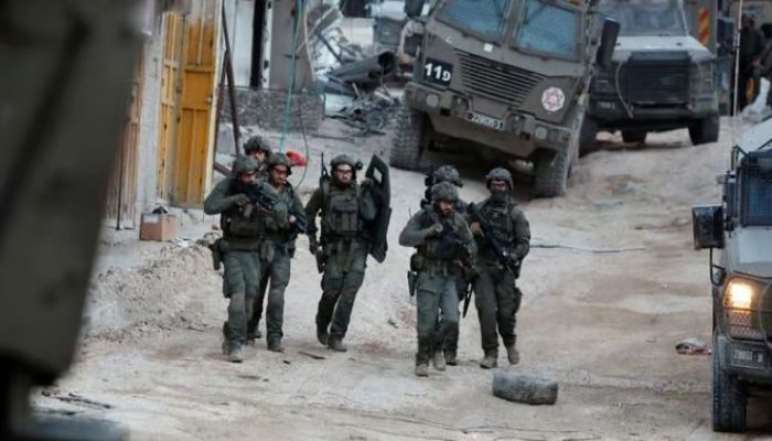 Israeli Soldiers Operate During A Raid, At Nour Shams camp, In Tulkarm, In The Israeli-Occupied West Bank, April 20, 2024.Photo: REUTERS
