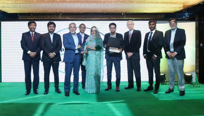 Jenphar Bangladesh Awarded For The Title Of 'Green Champion'