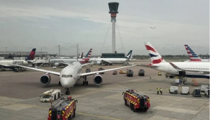 Virgin And British Airways Passenger Planes Collide On The Ground