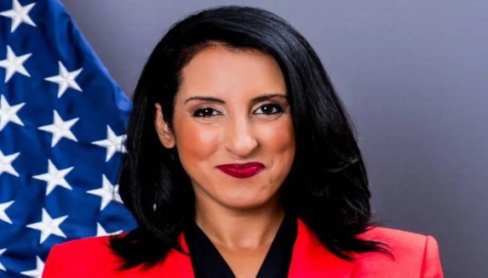 The Arabic Language Spokesperson Of The US State Department  Hala Rharrit. Photo: Collected 