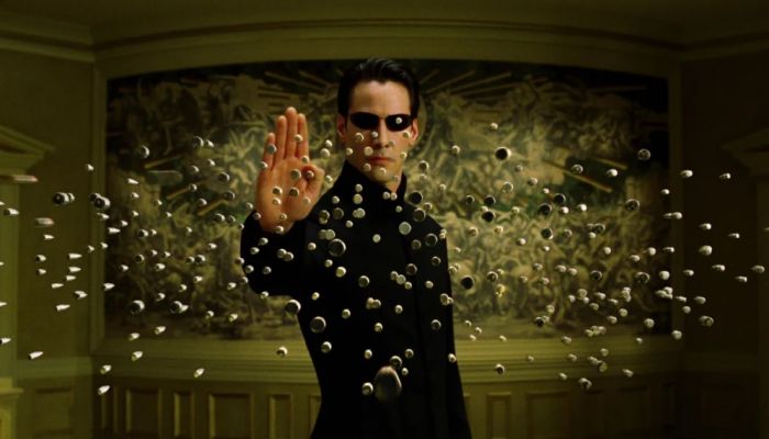 Keanu Reeves n 'The Matrix Reloaded.' Photo: Collected 