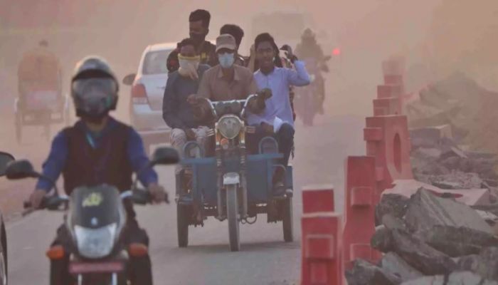 Dhaka’s Air Quality ‘Unhealthy’ This Morning