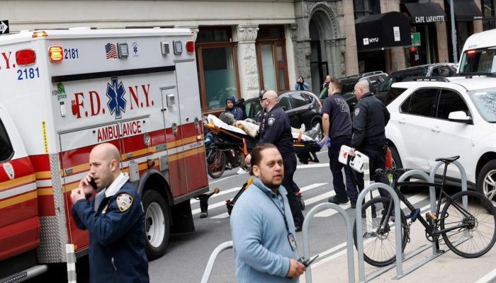 Man Who Sets Himself On fire Outside Trump Trial Dies