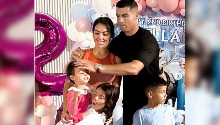 Ronaldo Pens Heartfelt Tribute For Daughter Bella. Photo: Collected 