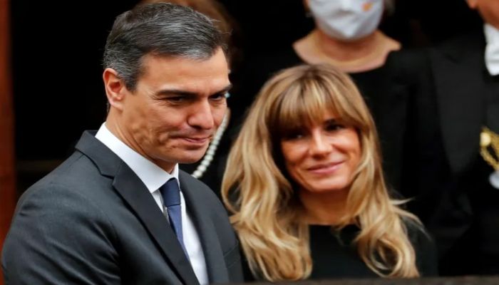 Spanish Prime Minister Pedro Sanchez And His Wife Begona. Photo: Collected 
