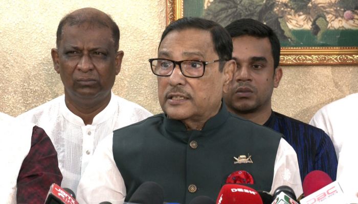 Road Transport And Bridges Minister Obaidul Quader. Photo: Collected 