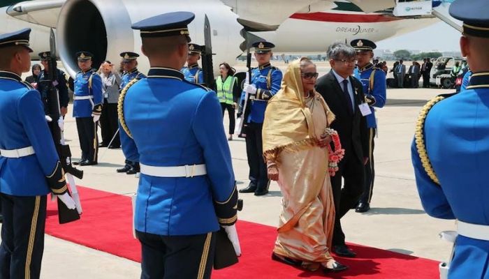 Thailand Rolls Out Red Carpet To Greet PM Hasina 