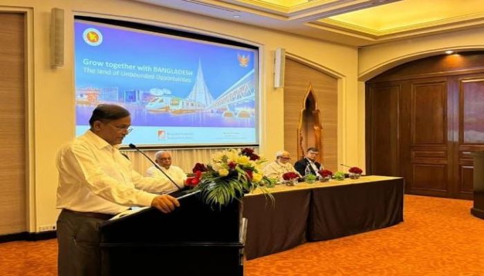 Hasan Urges Thai Private Sector To Invest In Bangladesh