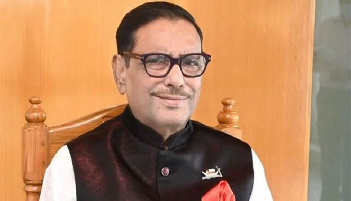 Awami League General Secretary And Road Transport And Bridges Minister Obaidul Quader. File Photo
