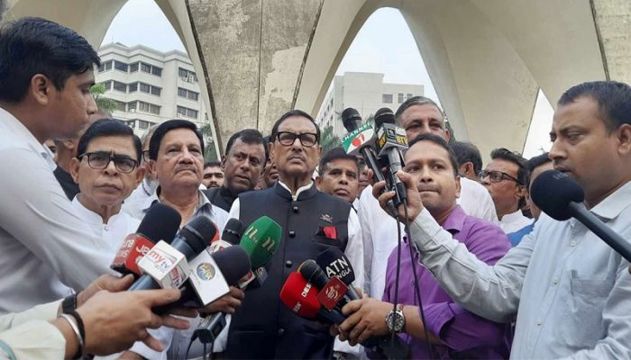 BNP Wants To Capture Power Satisfying Foreign Masters: Obaidul