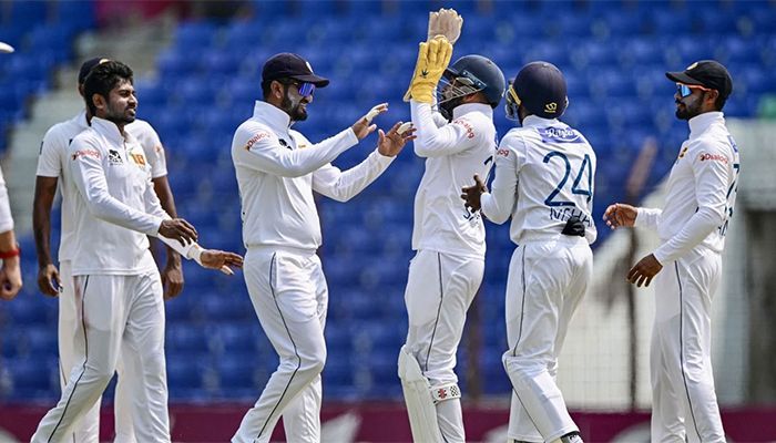 Sri Lanka Wins Their 2nd Test Match Against Bangladesh. Photo: Collected  