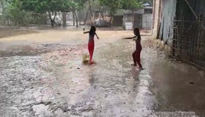 Rain Showers Relief On Chuadanga