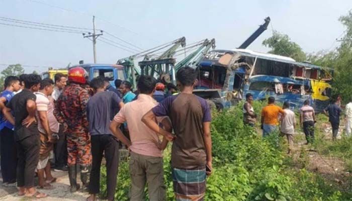 Bus Accident Claims 5 Lives In Cumilla