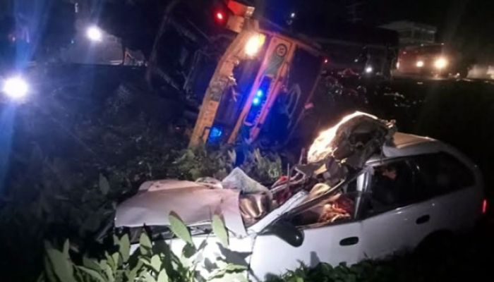 5 Killed In Private Car-Truck Collision In Habiganj