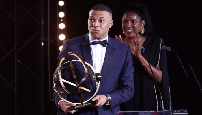 Mbappe Wins Award For France's Player Of The Year